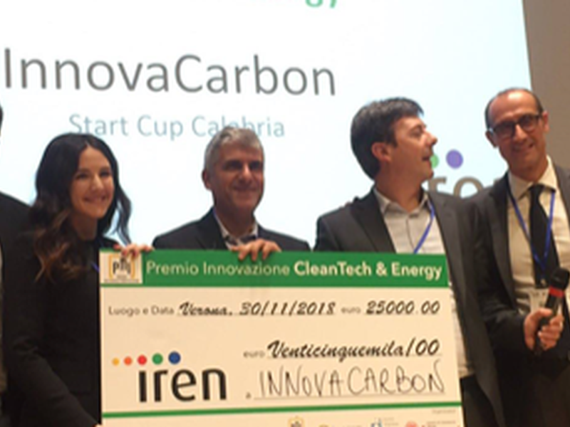 PNI 2018: InnovaCarbon vince Premio Nazionale