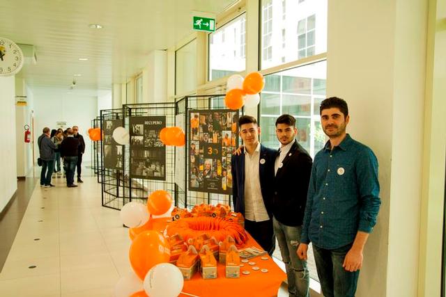 l'iniziativa del banco alimentare