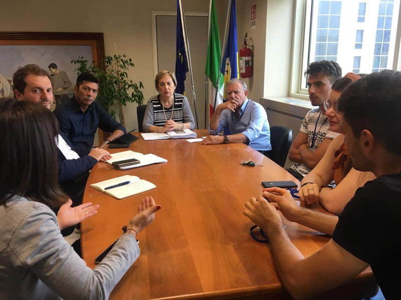 Cambiamenti climatici, l'assessore Rizzo ha incontrato il movimento di Greta Thunberg