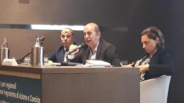Seminario su "I porti regionali nel Programma di Azione e Coesione"