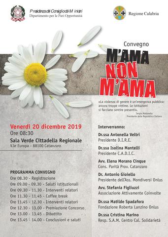 Convegno sul tema: "M'ama, non m'ama!"