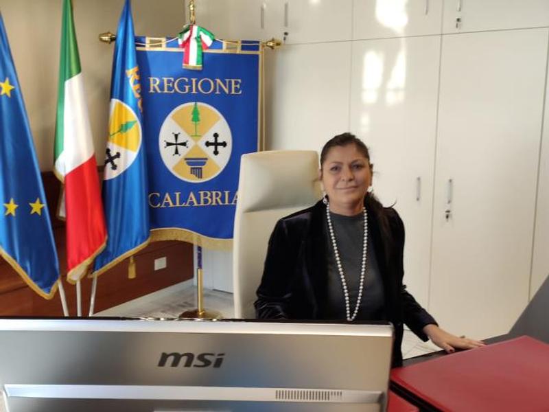 Presidente della Regione Jole Santelli