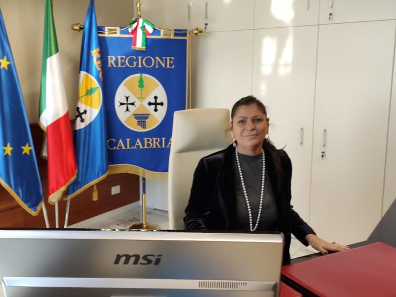 Presidente della Regione Jole Santelli