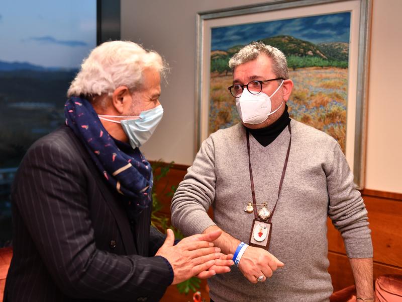 Il presidente ff Spirlì e il commissario Longo