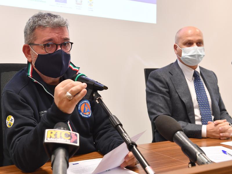 Il presidente Spirlì e l'Adg Nicolai
