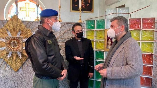 Spirlì visita il reggimento Sirio