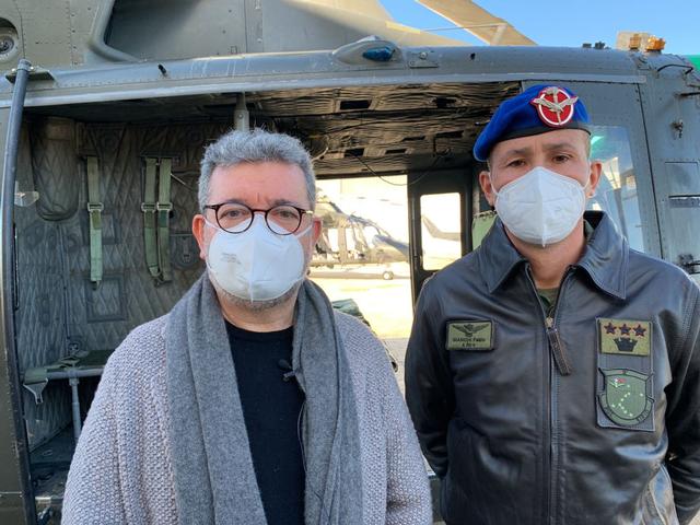 Covid-19, Spirlì visita il II reggimento Aves Sirio: «Angeli custodi della Calabria»