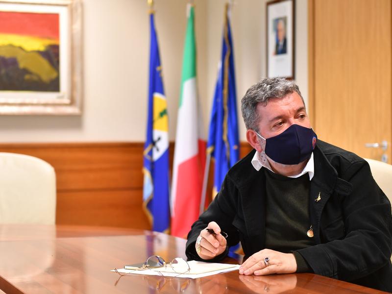 Il presidente Spirlì