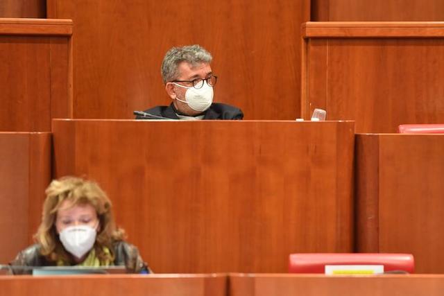 Spirlì in Consiglio regionale