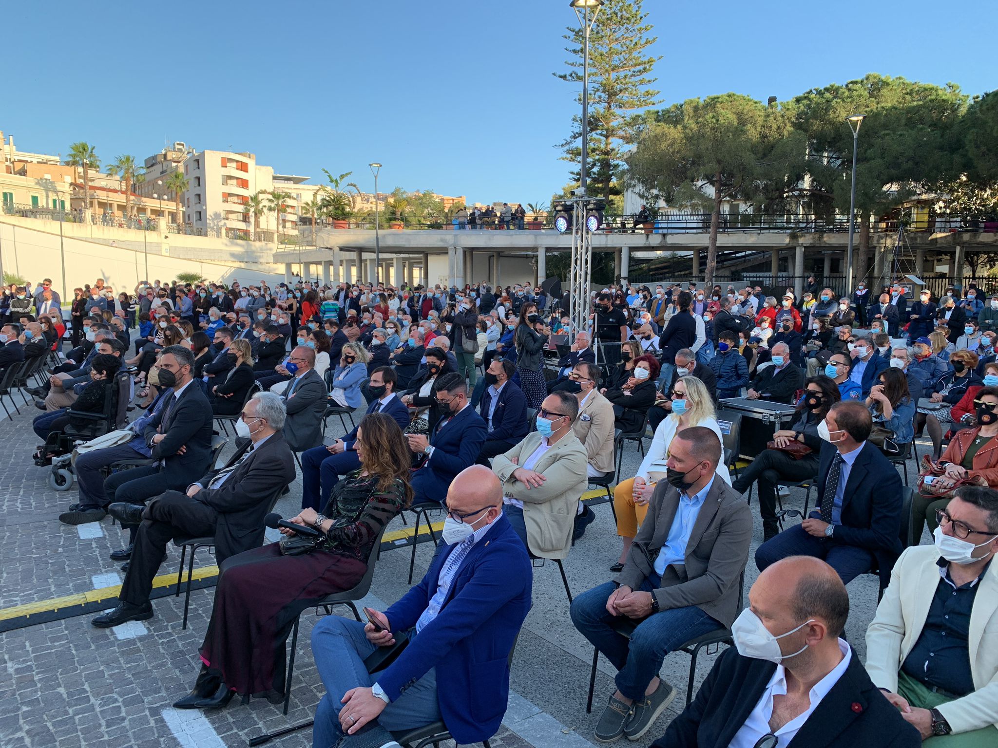 Inaugurazione waterfront Reggio Calabria