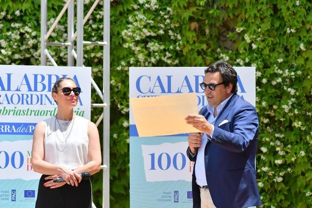 La conferenza stampa "Calabria Straordinaria"