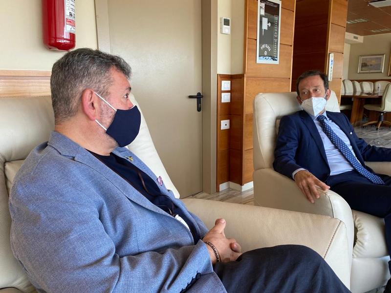 Il presidente Spirlì e l'ambasciatore Elbling
