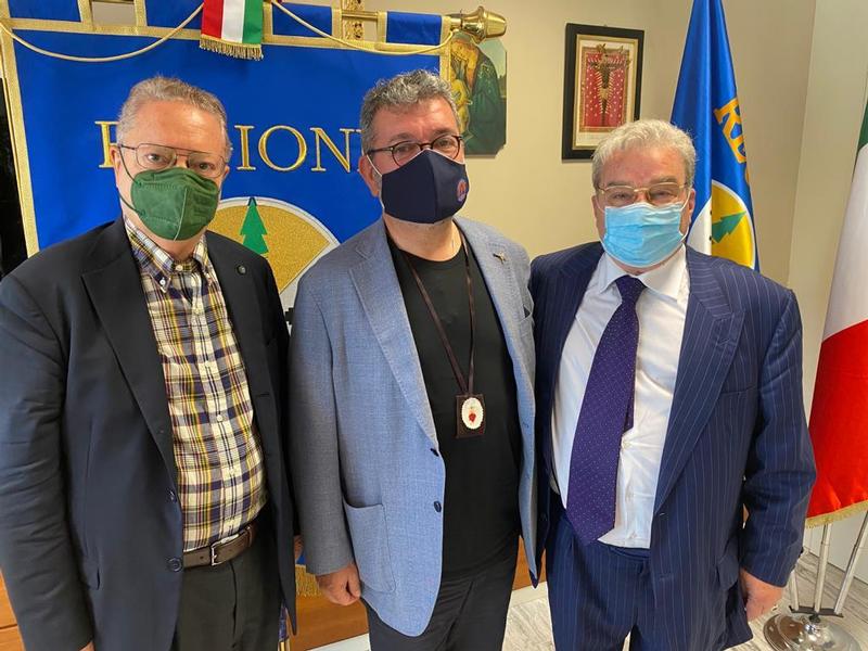 Il presidente Spirlì